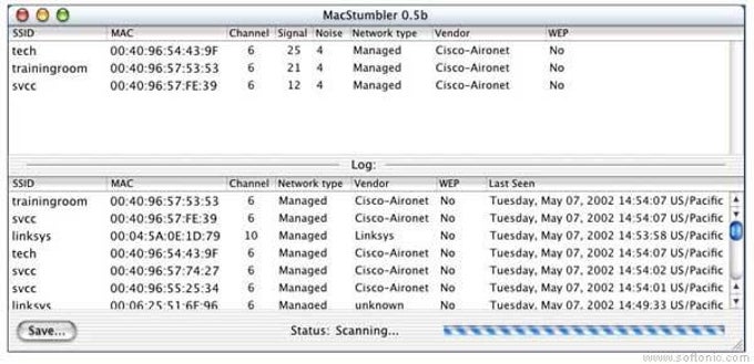 MacStumbler MacStumbler