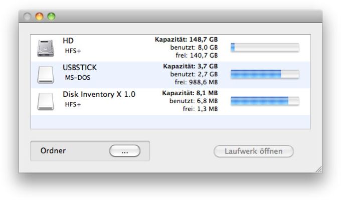 disk inventory x app