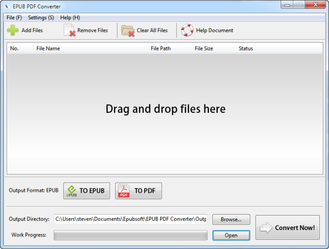 epub to pdf converter software for windows 7 free