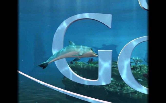 O Golfinho Protetor de tela