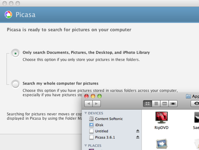 download picasa for mac os x 10.6.8