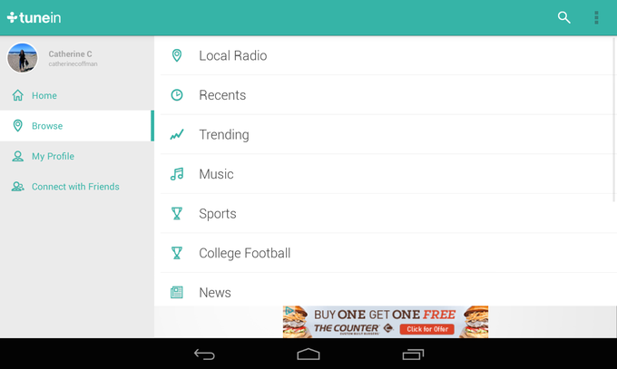 TuneIn Radio TuneIn Radio
