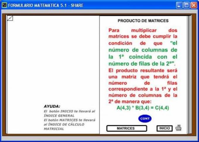 Formulario Matemática Formulario Matemática
