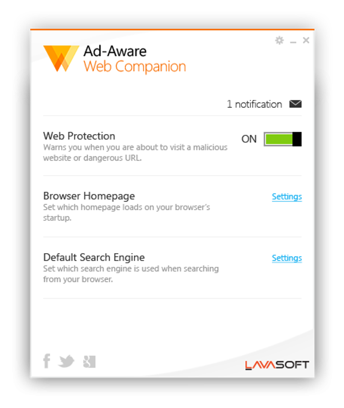 Ad-Aware Web Companion Ad-Aware Web Companion