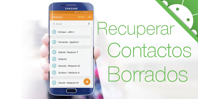 recuperar contactos borrados