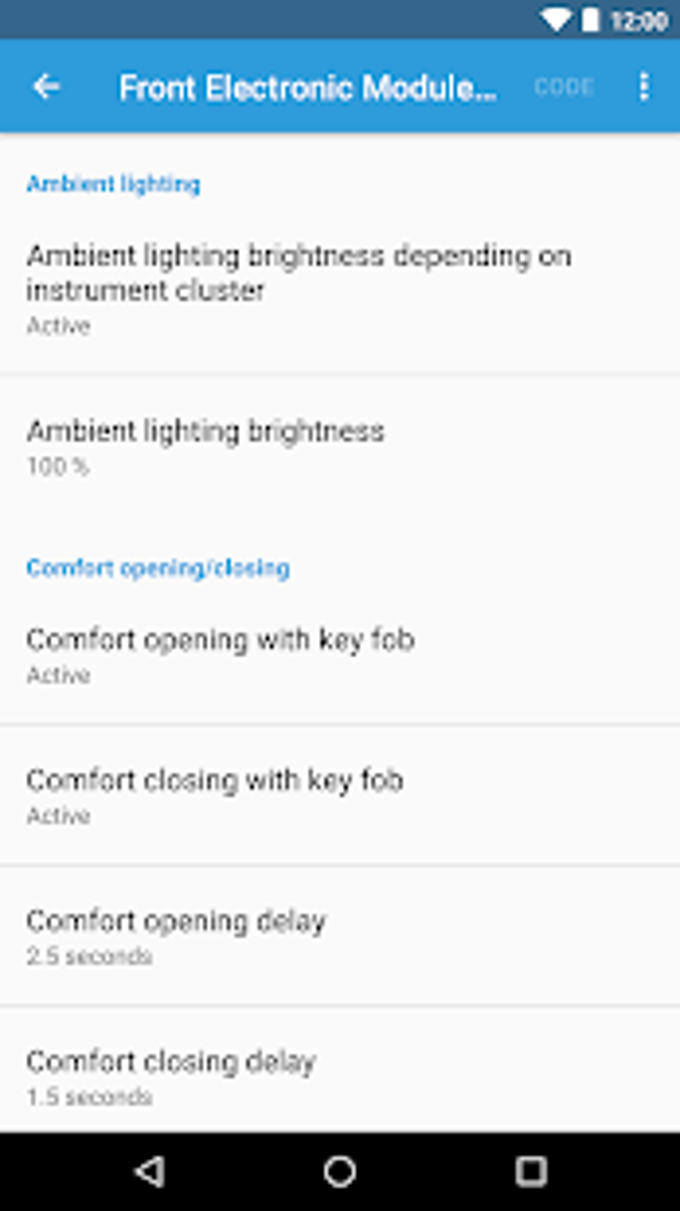BimmerCode for BMW and Mini