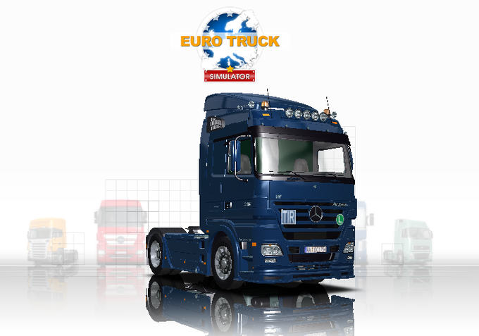 Euro Truck Simulator Mercedes Benz Actros MP1 & MP2 Megaspace Mod Euro Truck Simulator Mercedes Benz Actros MP1 & MP2 Megaspace Mod