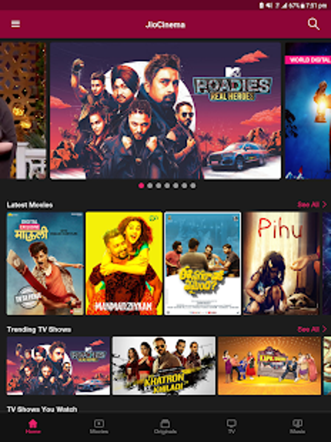 jio cinema tv jio cinema tv
