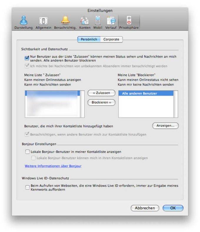 microsoft messenger for mac not signing in