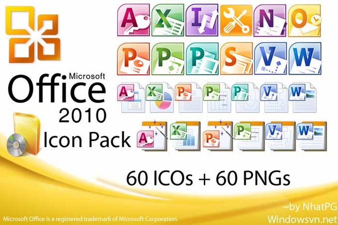 Microsoft Office 2010 IconPack Microsoft Office 2010 IconPack