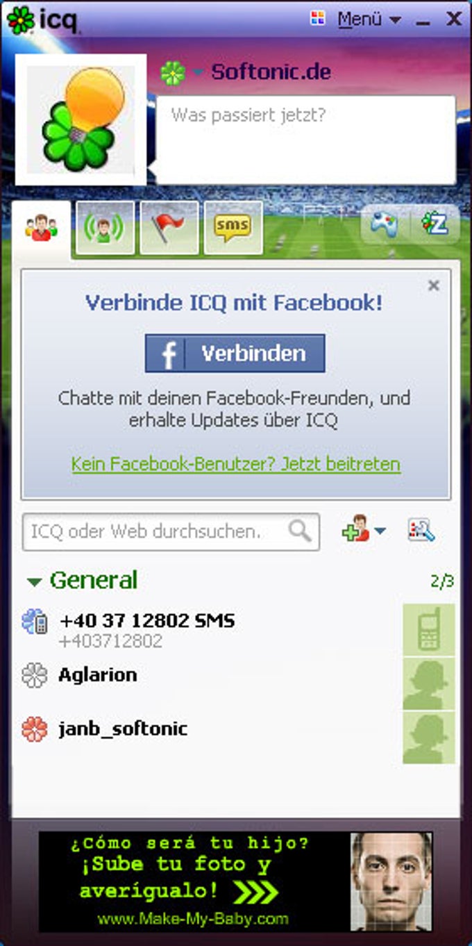 ICQ Football Skins ICQ Football Skins