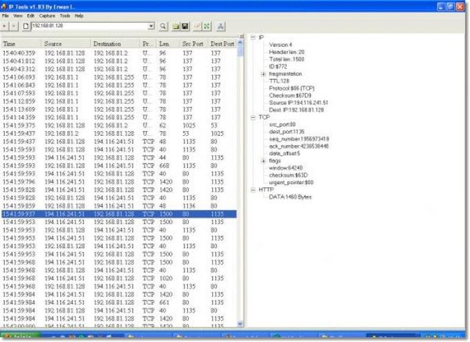 IP sniffer IP sniffer