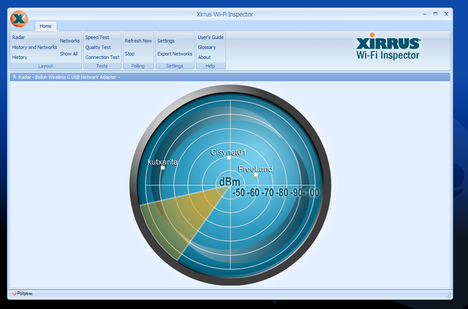 Xirrus Wi-Fi Inspector