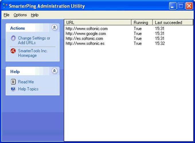 SmarterPing Administration Utility SmarterPing Administration Utility