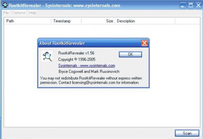 RootkitRevealer RootkitRevealer