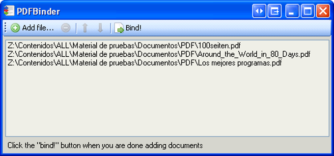 PDFBinder PDFBinder