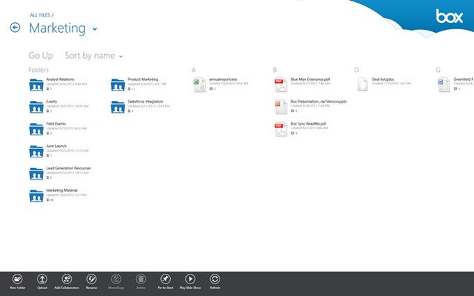 Box for Windows 8 Box for Windows 8