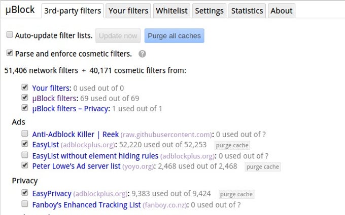 uBlock uBlock