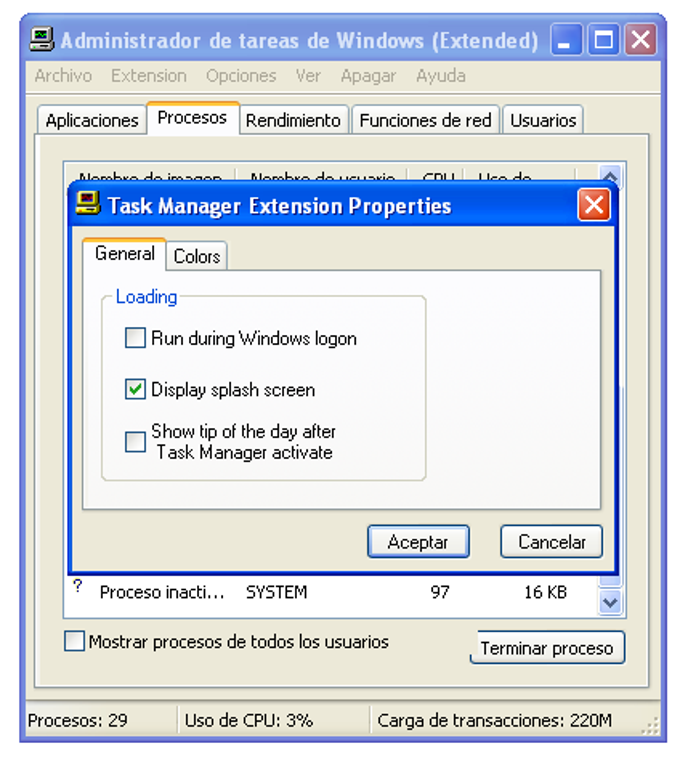 Task Manager Extension Task Manager Extension