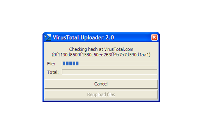 VirusTotal Uploader VirusTotal Uploader