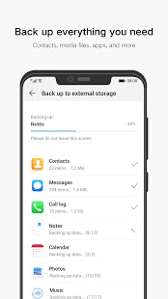 Huawei Backup APK для Android — Скачать