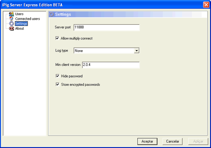 iPIG VPN Server iPIG VPN Server