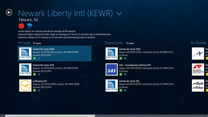 FlightAware for Windows 10 FlightAware for Windows 10