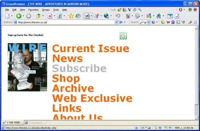 GreenBrowser GreenBrowser