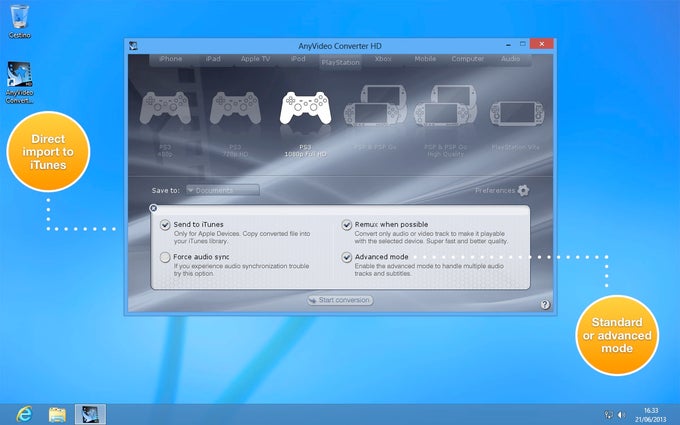 AnyVideo Converter HD AnyVideo Converter HD