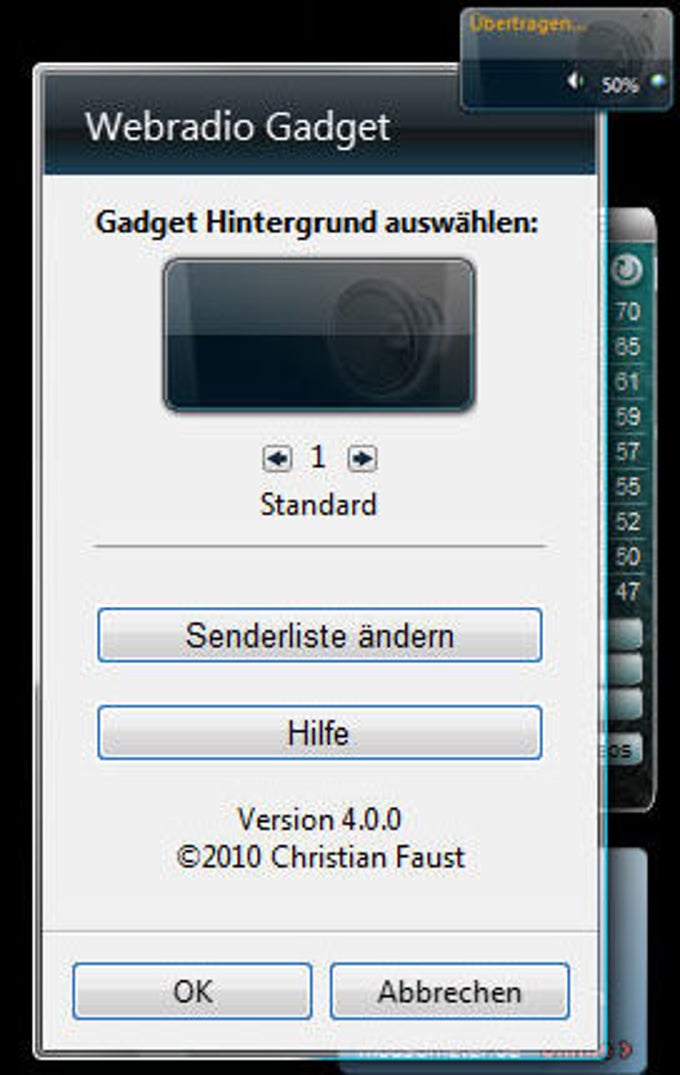 Webradio Gadget Webradio Gadget