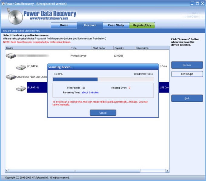 Power Data Recovery Power Data Recovery