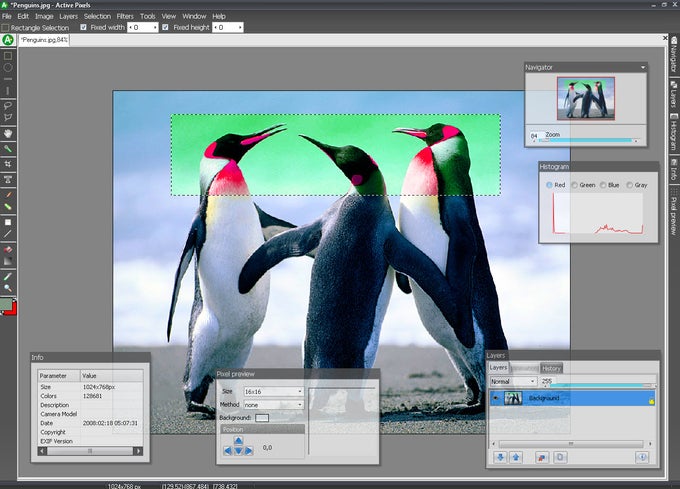 Active Pixels Active Pixels