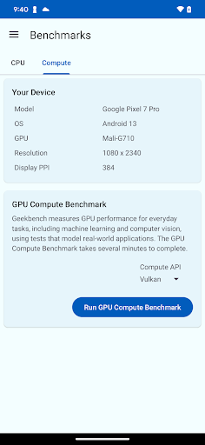 Geekbench 6 APK для Android — Скачать