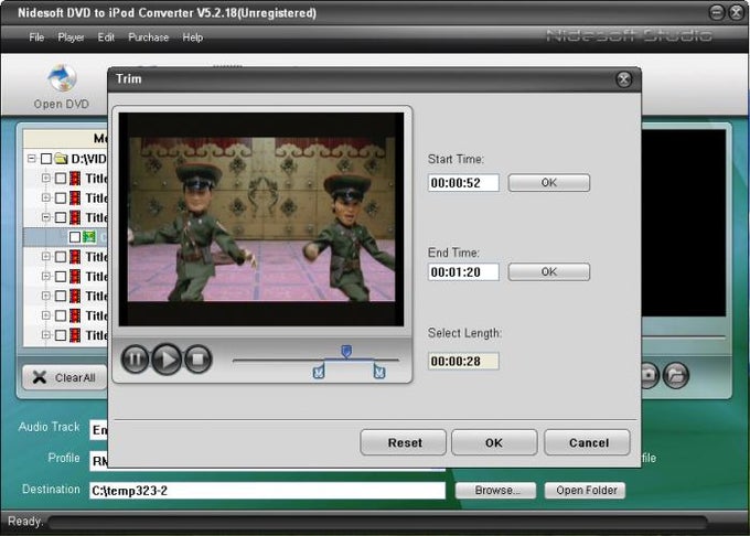 Nidesoft DVD to iPod Converter Nidesoft DVD to iPod Converter