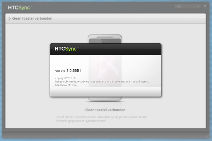 htc sync manager application installer