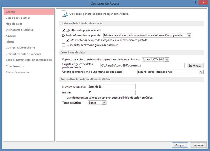 Microsoft Access 2013