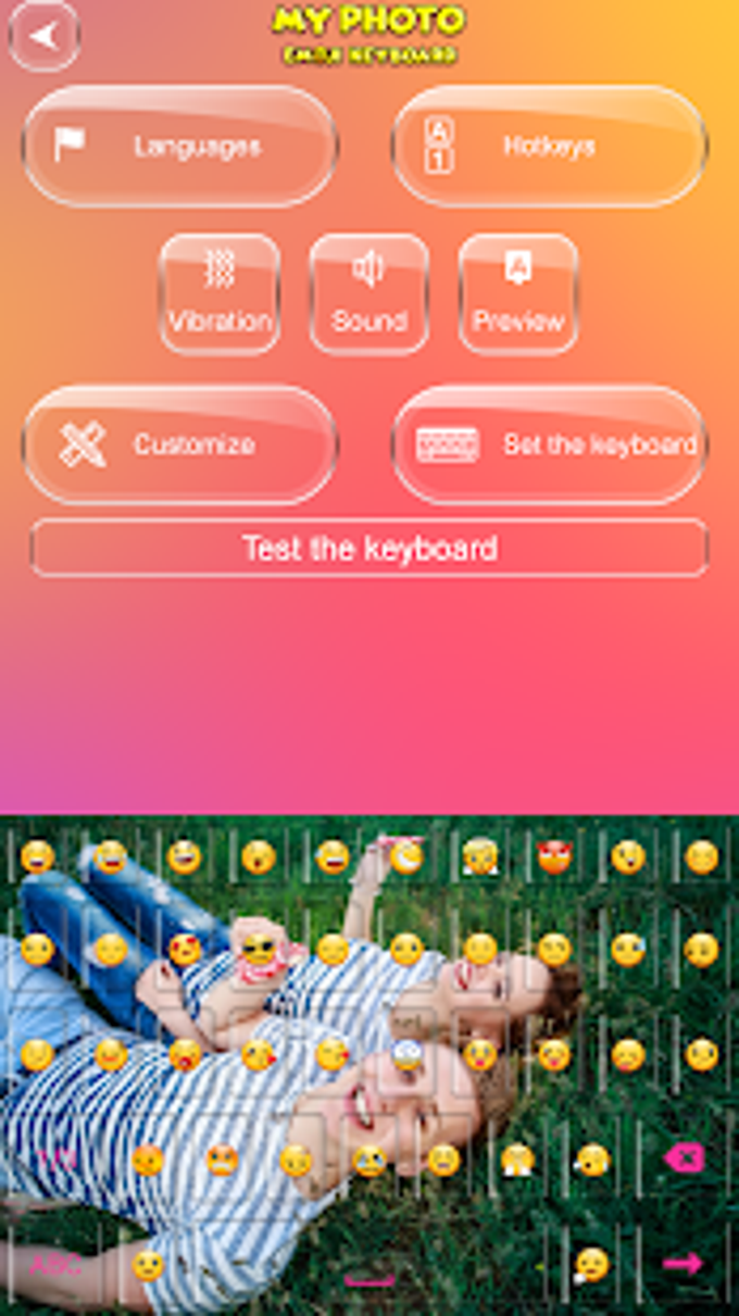 My Photo Emoji Keyboard