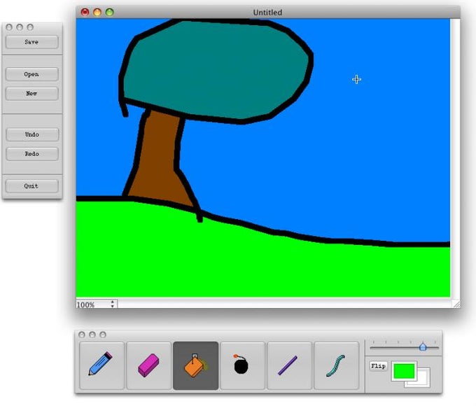 MacPaint X MacPaint X