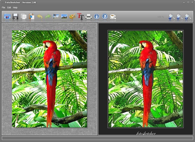 FotoSketcher FotoSketcher