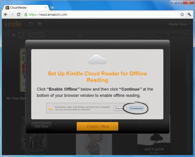 kindle cloud reader collections