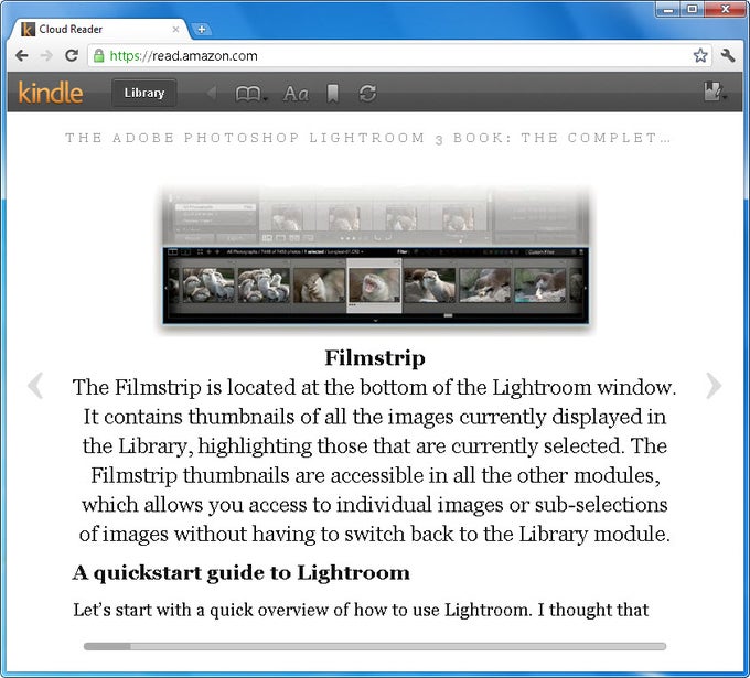 Kindle Cloud Reader Kindle Cloud Reader