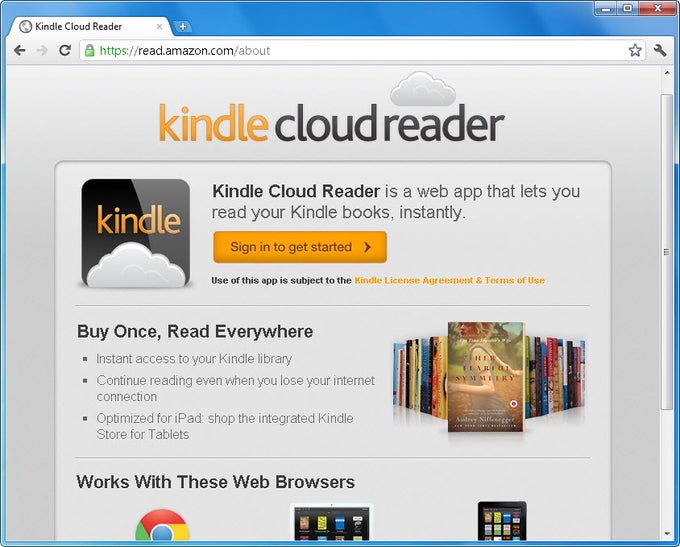 Kindle Cloud Reader Kindle Cloud Reader