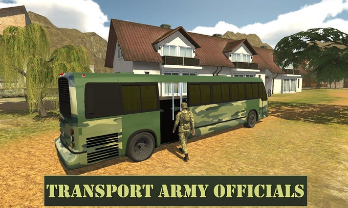 Army Transport Bus Driver 3D - Military Staff Duty Army Transport Bus Driver 3D - Military Staff Duty