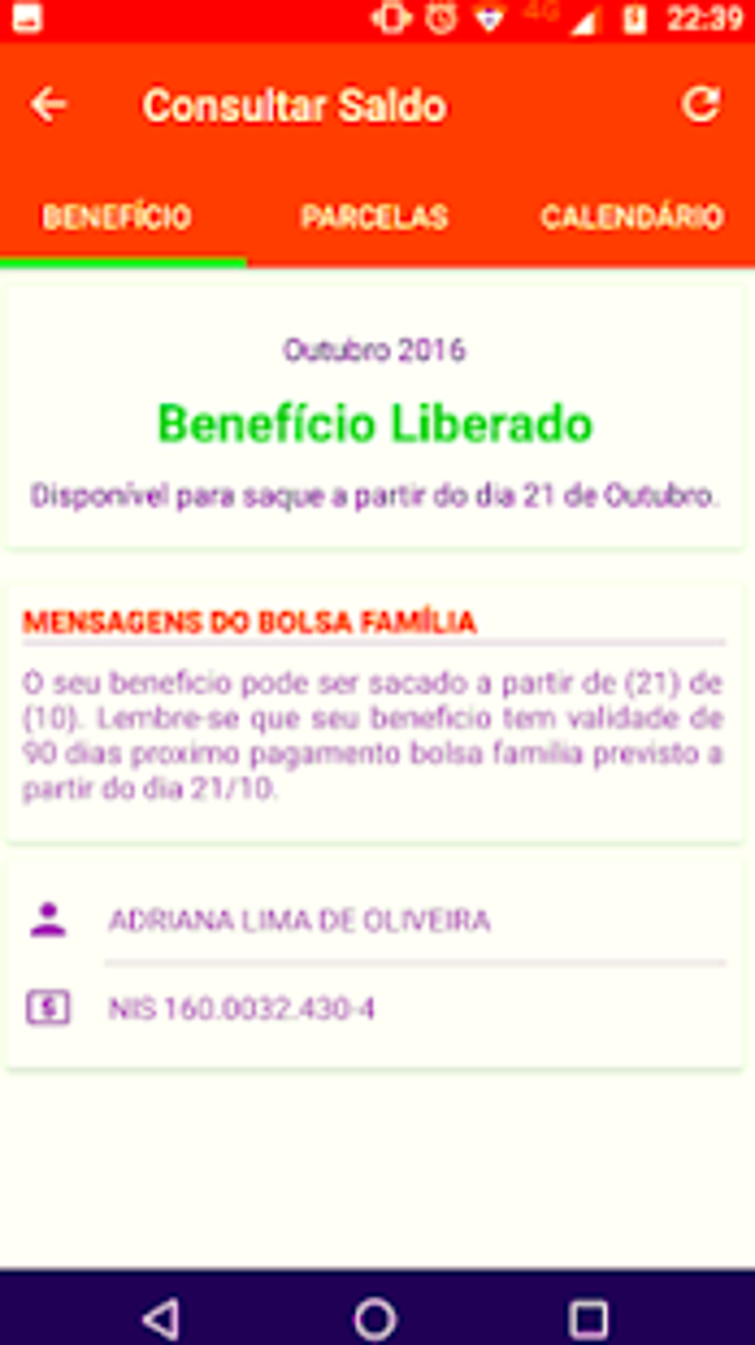 Consulta Bolsa Família 2019 - Saldo e Extrato