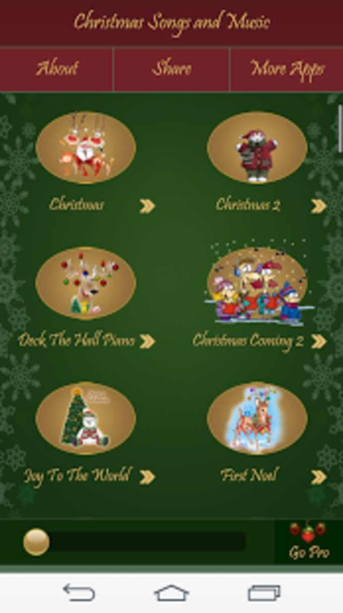 Christmas Songs and Music для Android — Скачать