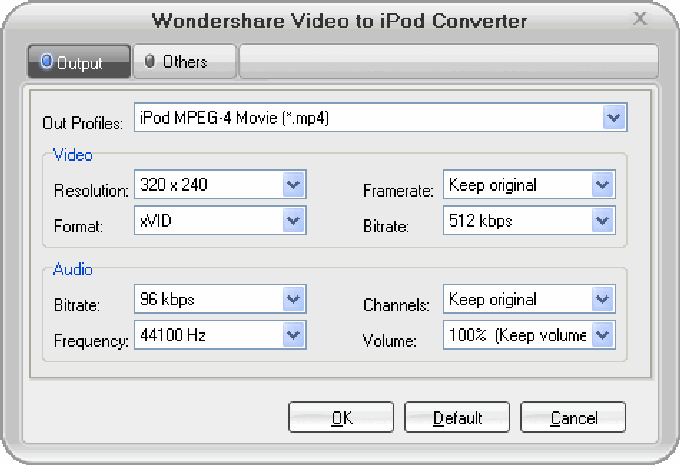 Wondershare Video to iPod Converter Wondershare Video to iPod Converter