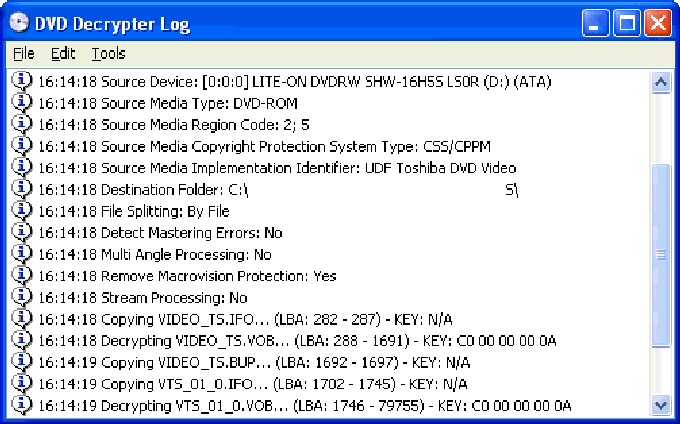 DVD Decrypter DVD Decrypter