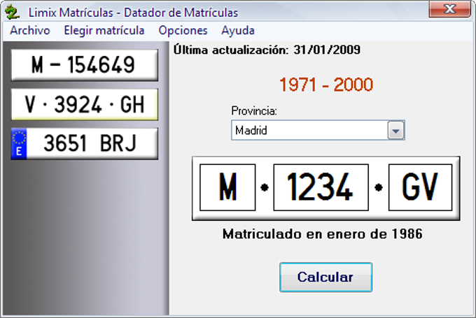 Limix Matrículas Limix Matrículas