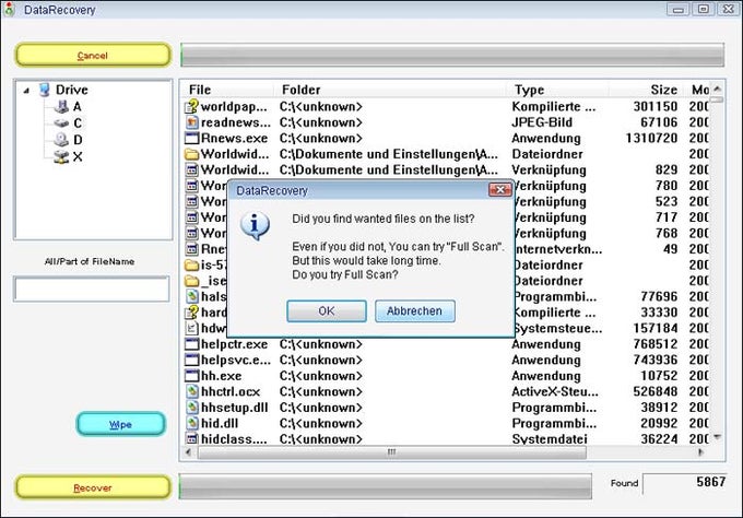 DataRecovery DataRecovery