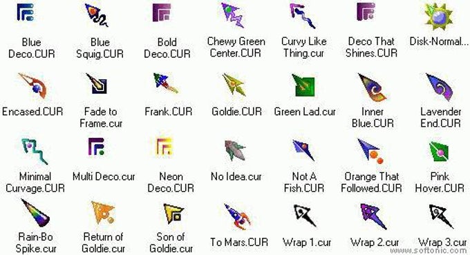 Pointy Thingz Cursor Set